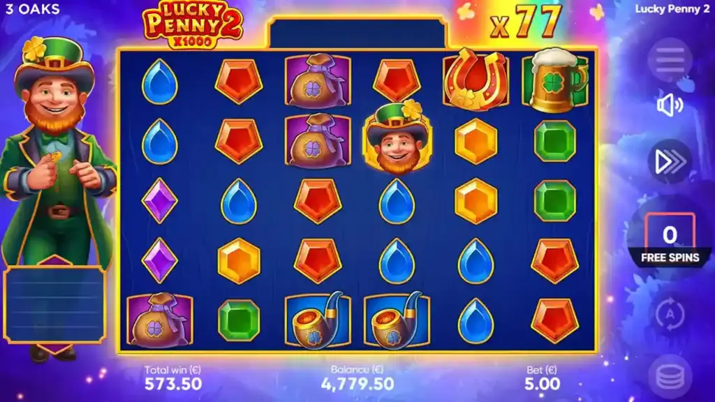 lucky penny 2 playfield 